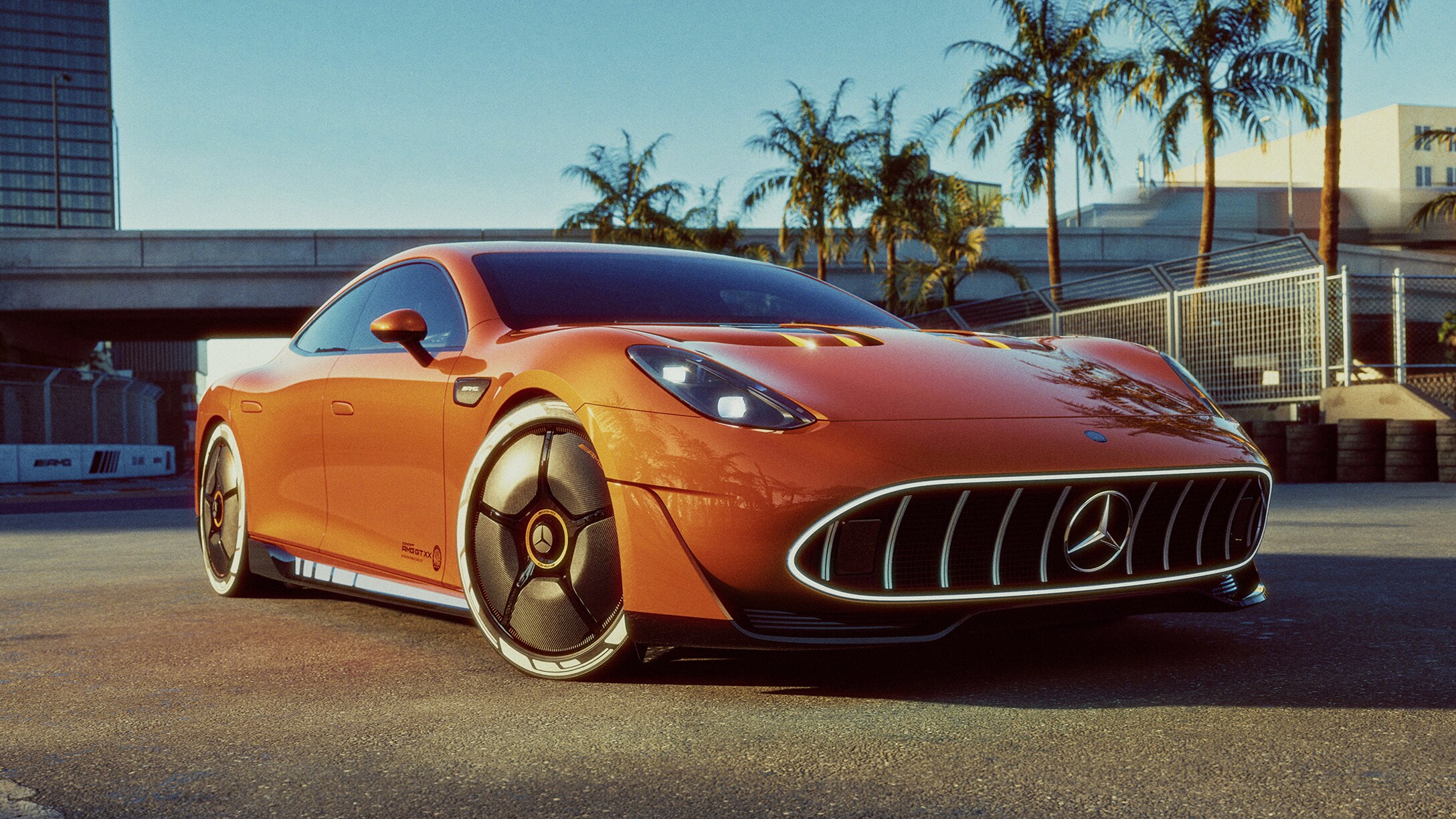 ベンツAMG CONCEPT AMG GT XX & AMG.EA
