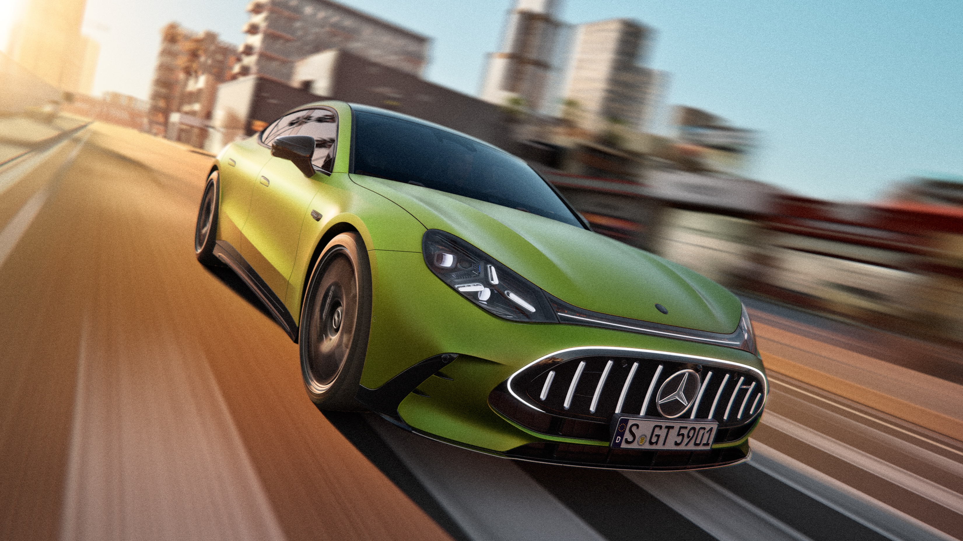 ベンツ　AMG The all-new Mercedes-AMG GT 4-Door Coupé