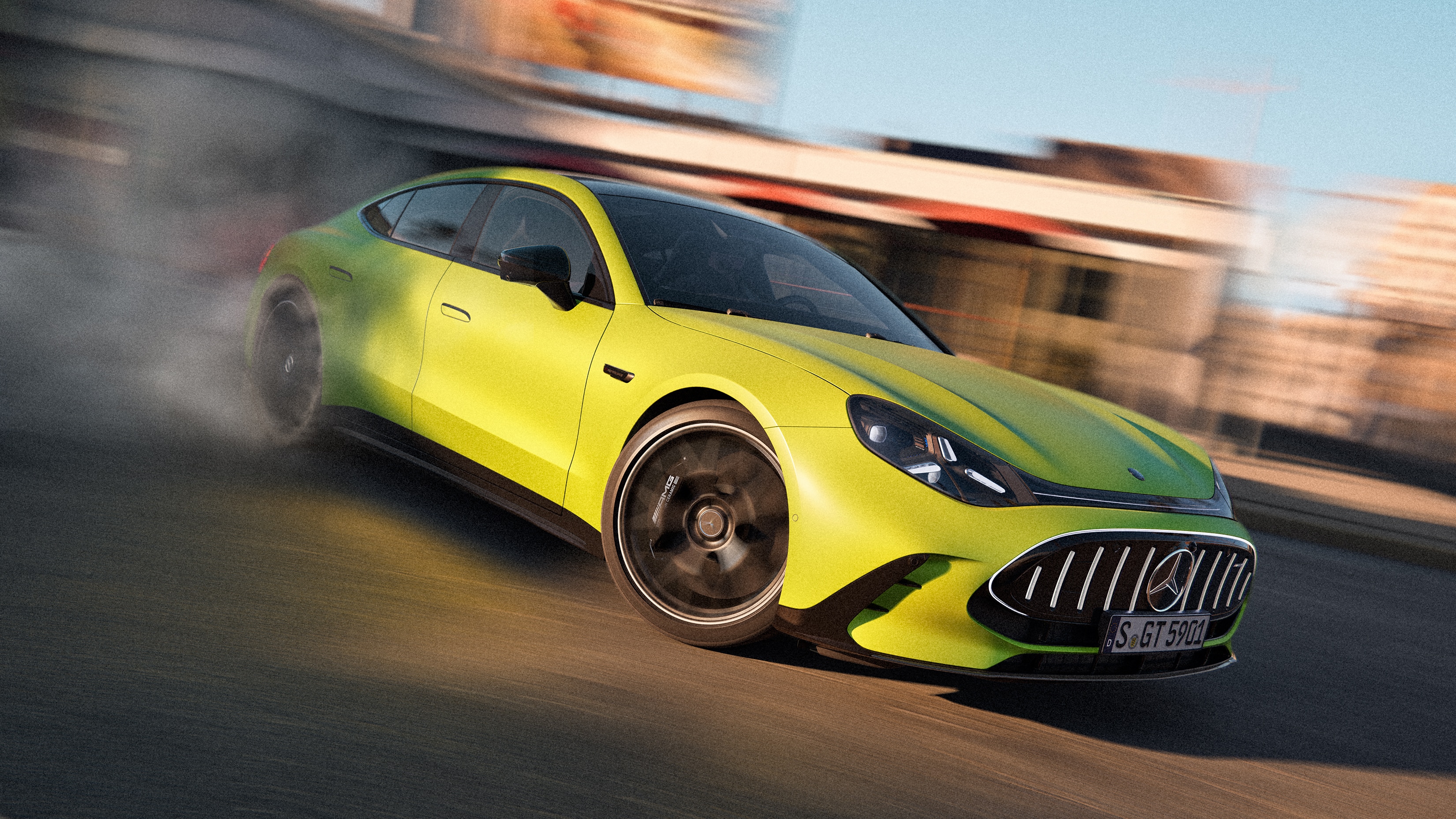 The all-new Mercedes-AMG GT 4-Door Coupé