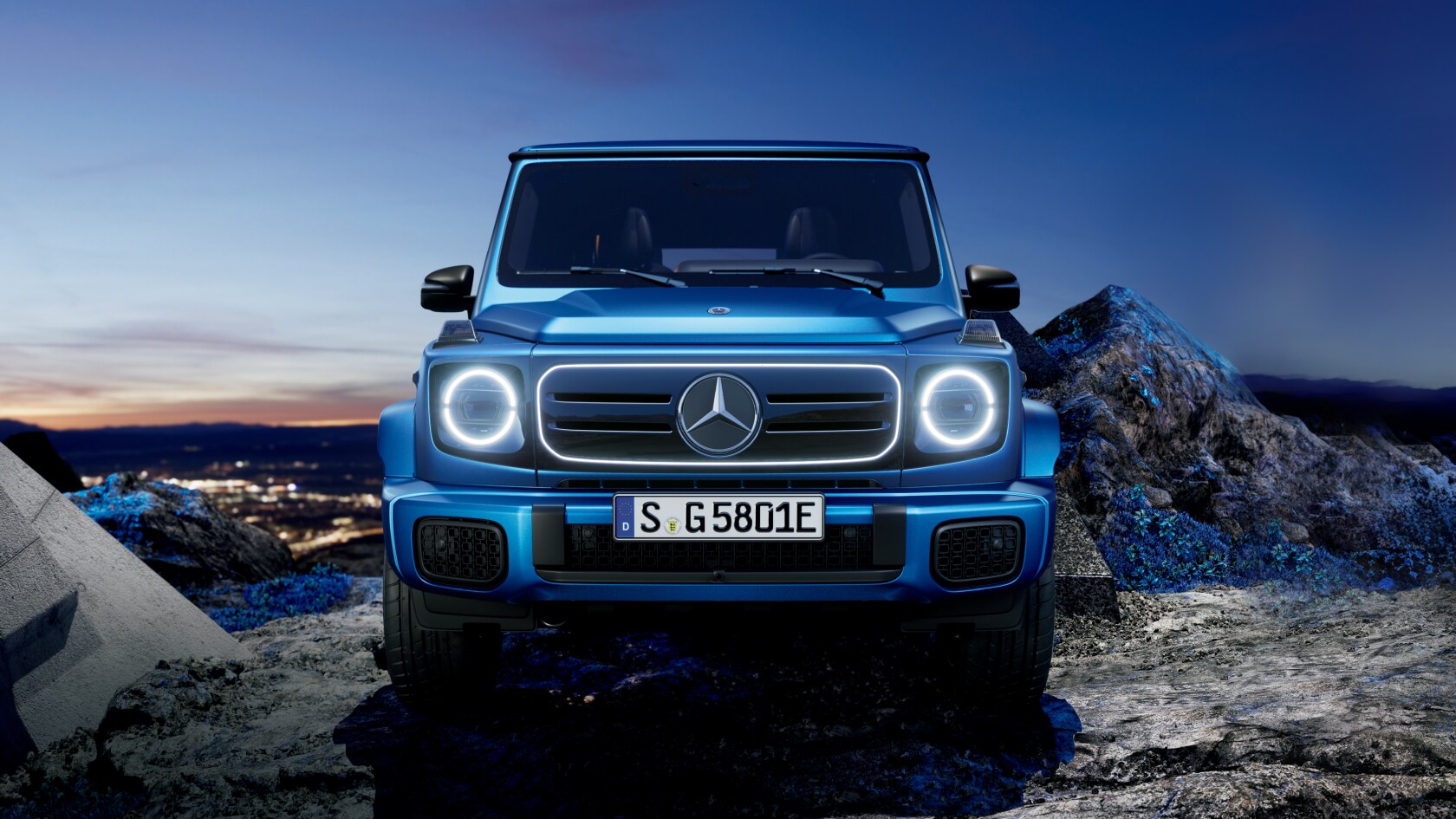 ベンツ　電動自動車　 The electric G-Class