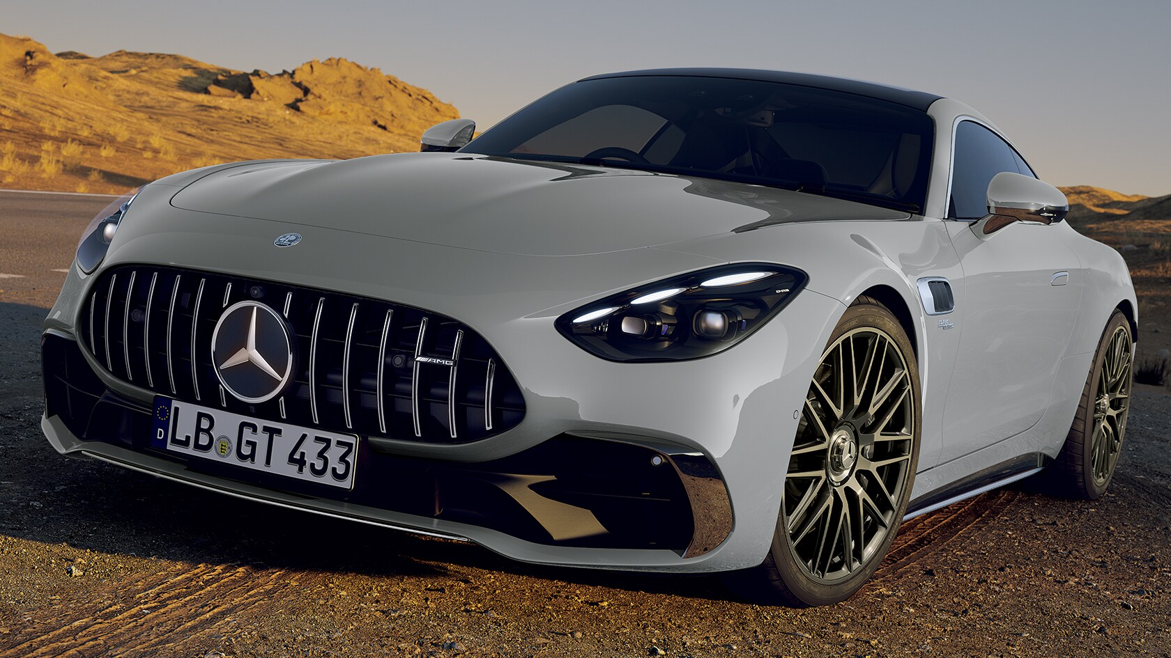The Mercedes-AMG GT Coupé
