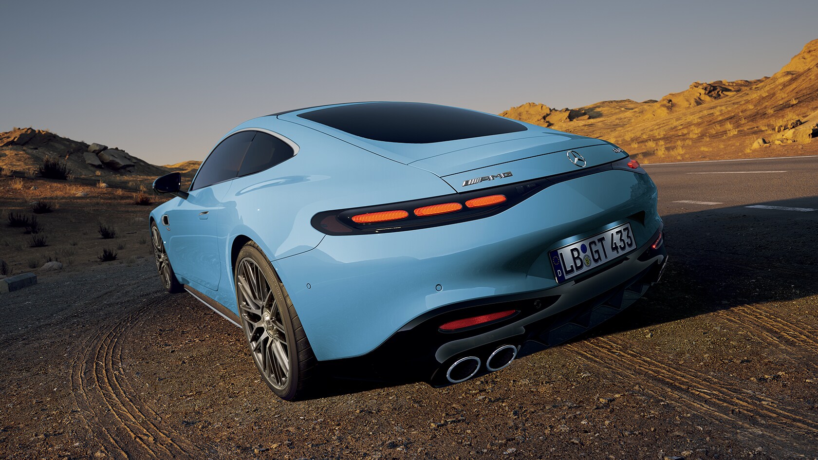 The Mercedes-AMG GT Coupé