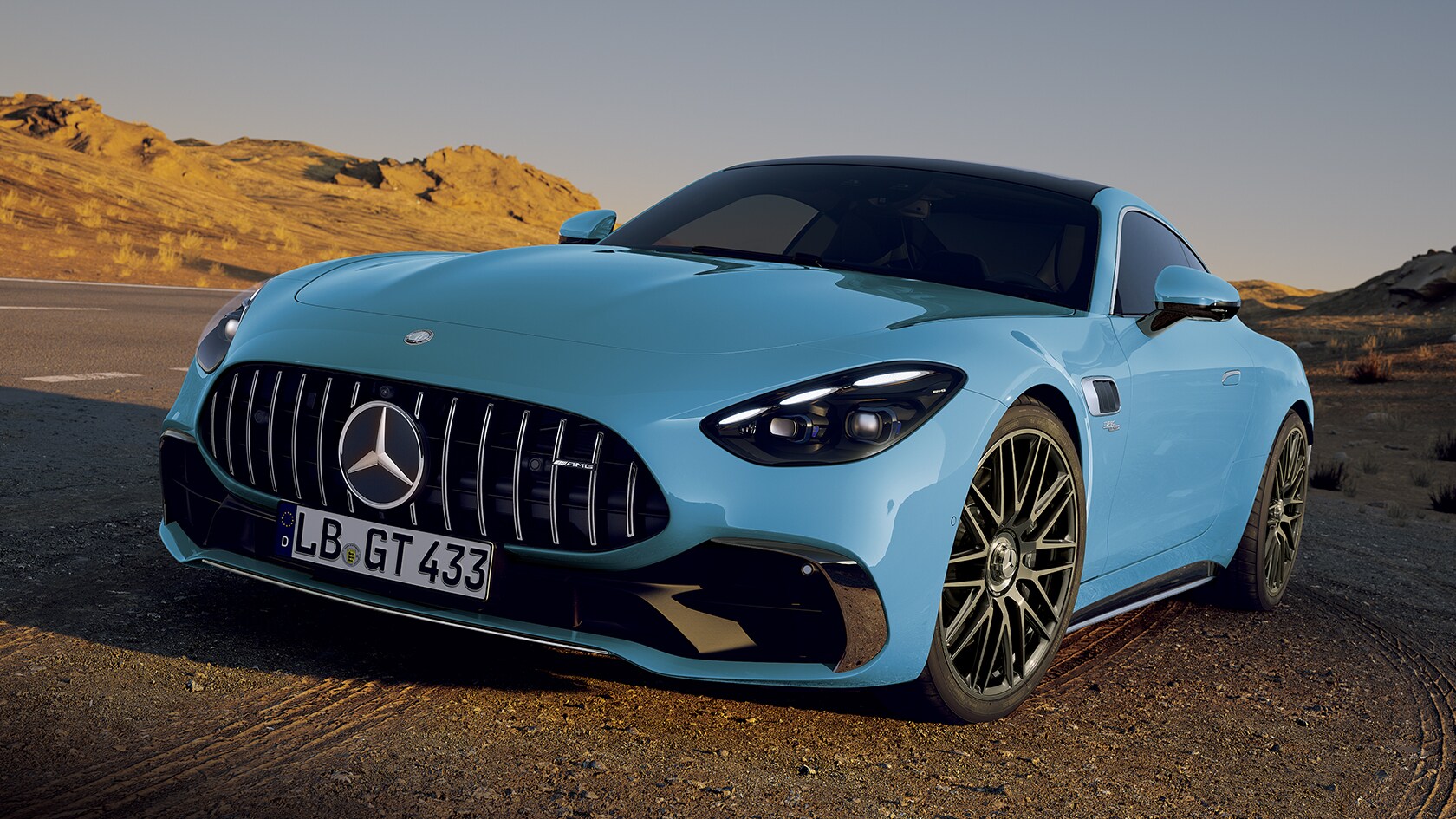 The Mercedes-AMG GT Coupé