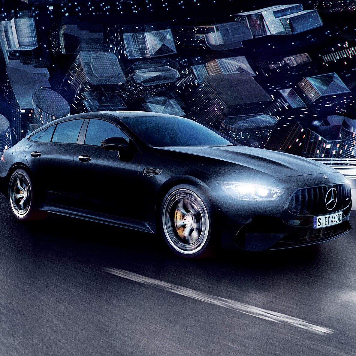 The Mercedes-AMG GT 4-Door Coupé