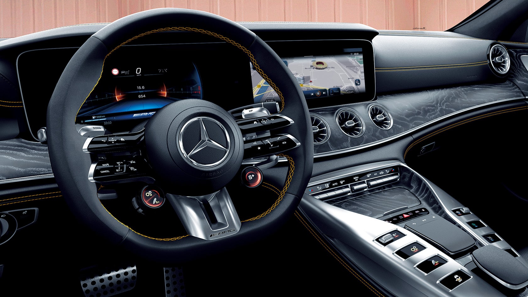 The Mercedes-AMG GT 4-Door Coupé