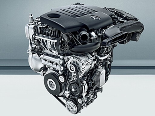 CLA Coupé 2.0ℓ直列4気筒直噴ディーゼルエンジン