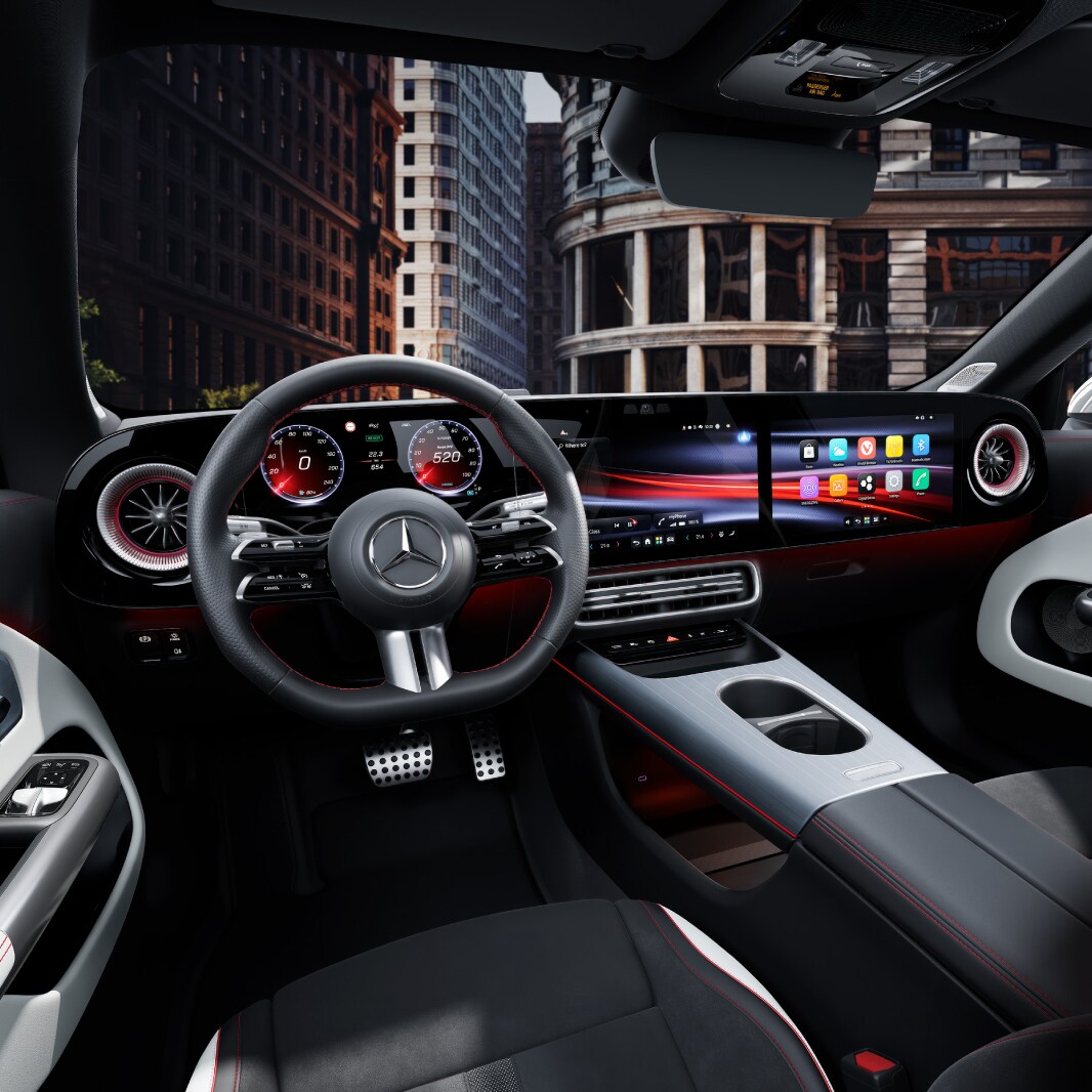 CLA Shooting Brake with EQ Technology インテリア