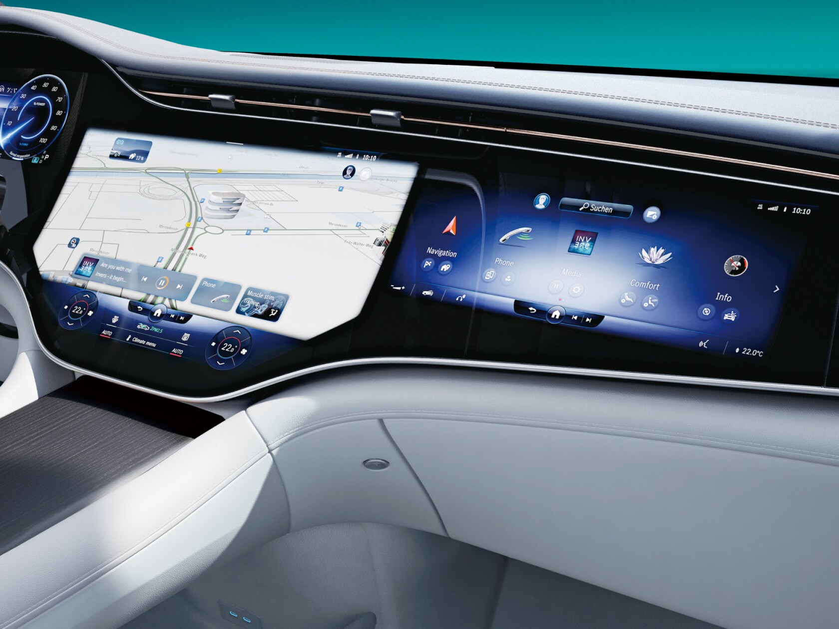 EQE SUV デジタルインテリアパッケージ