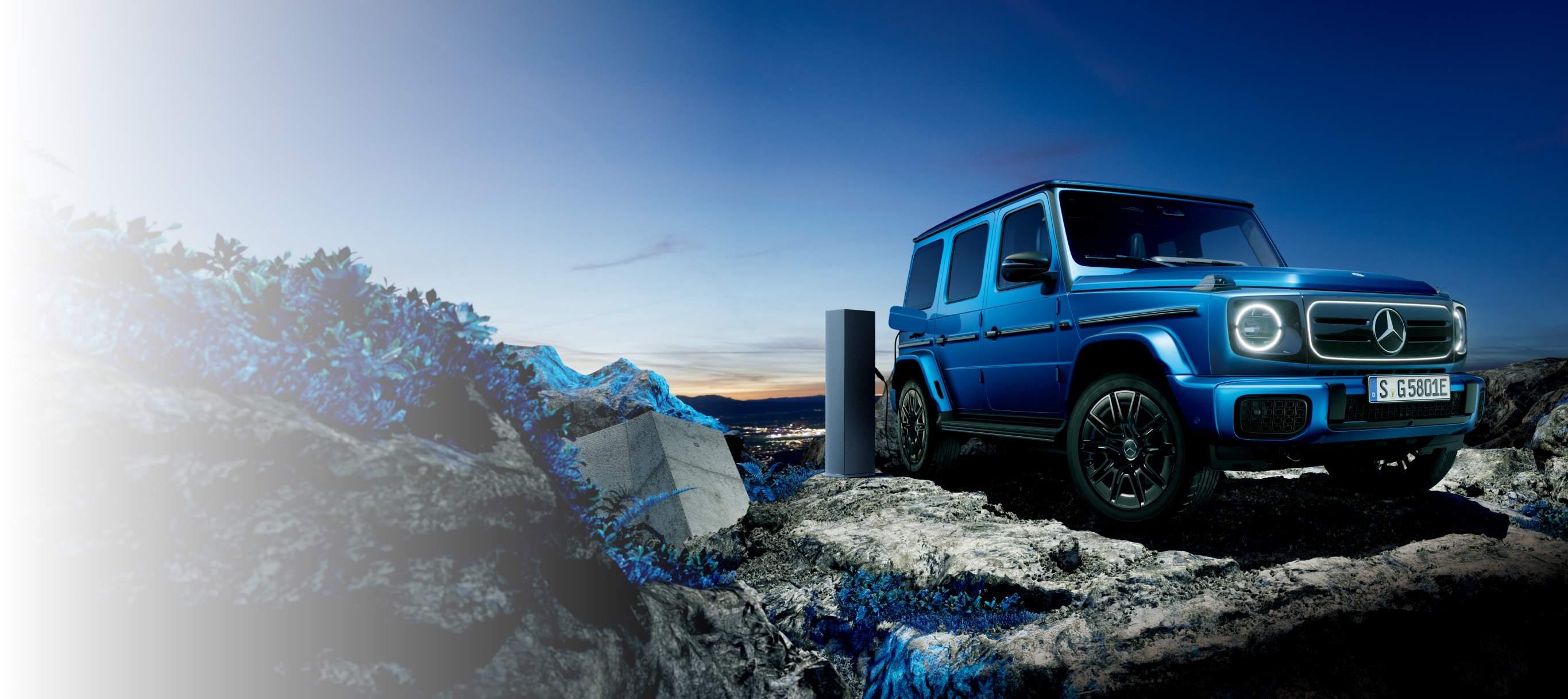 All-electric G-Class | Mercedes-Benz The Mercedes-Benz all-electric G-Class.