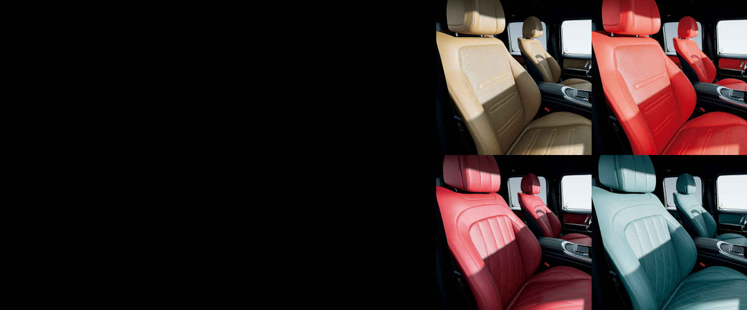 G-Class MANUFAKTURプログラム G-Class MANUFAKTURプログラム