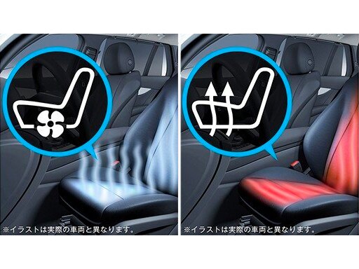 GLE シートベンチレーター＆シートヒーター