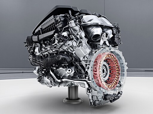GLS 4.0ℓV型8気筒直噴ツインターボエンジン＋ISG