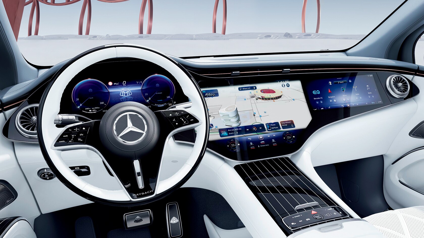 The Mercedes-Maybach EQS SUV