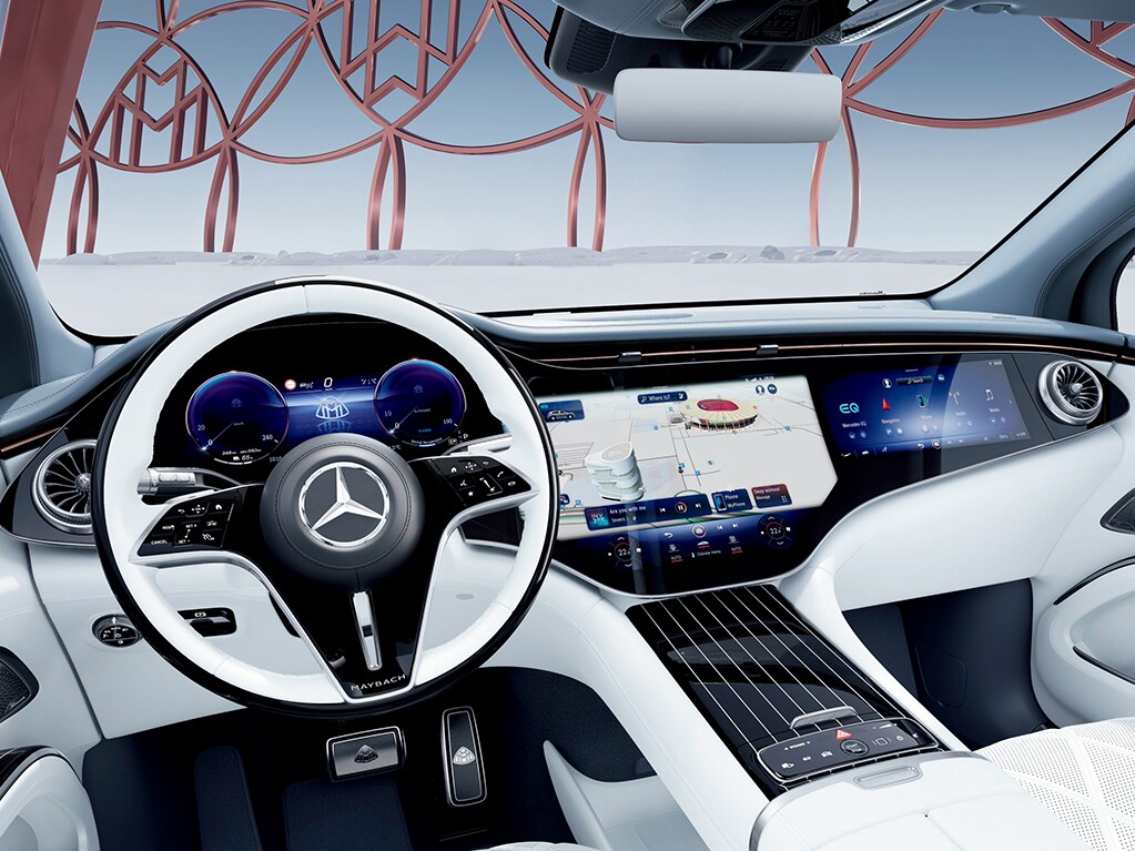The Mercedes-Maybach EQS SUV