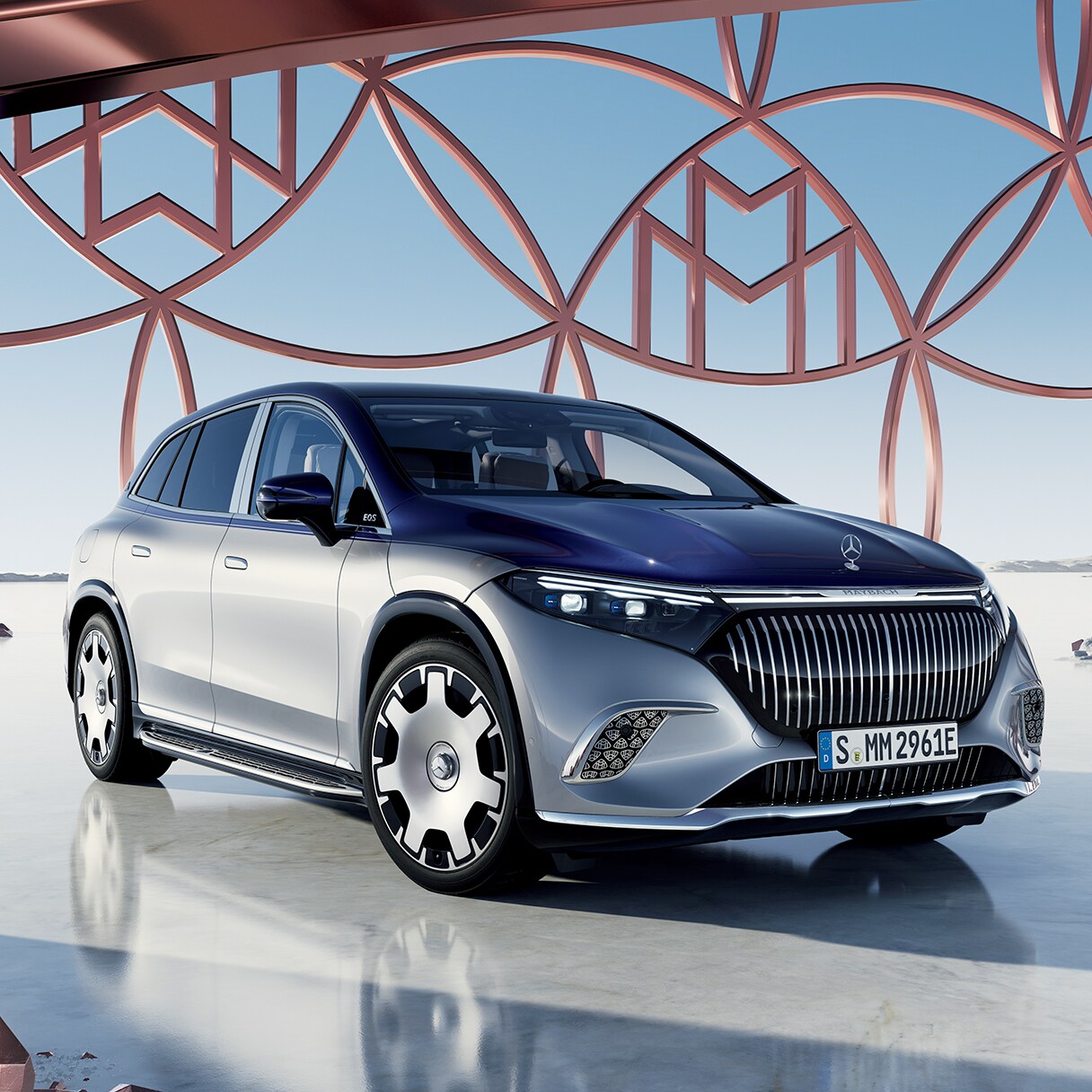 The Mercedes-Maybach EQS SUV