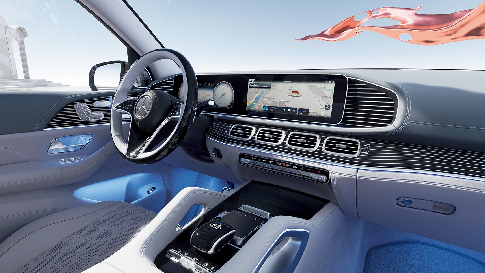 純正品 マイバッハ GLS600 純正クッション The Mercedes-Maybach GLS