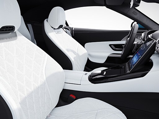 Mercedes-AMG SL ナッパレザー：MANUFAKTURクリスタルホワイト / ブラック