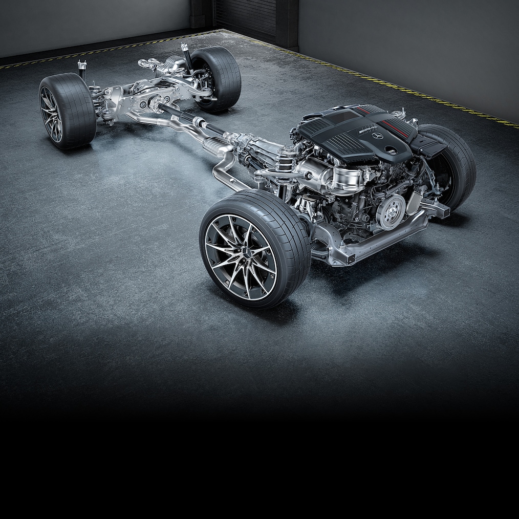 意のままの走りを支える、最新テクノロジー