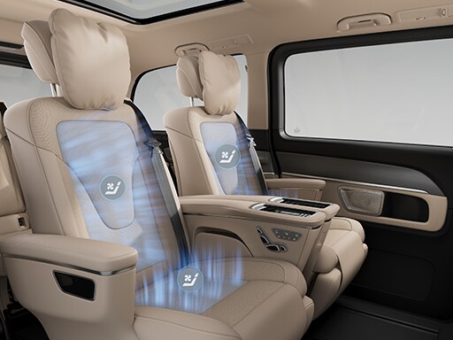 V-Class シートヒーター&シートベンチレーター