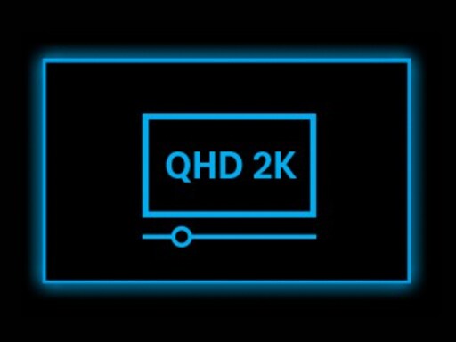 前方QHD-2K高解像度