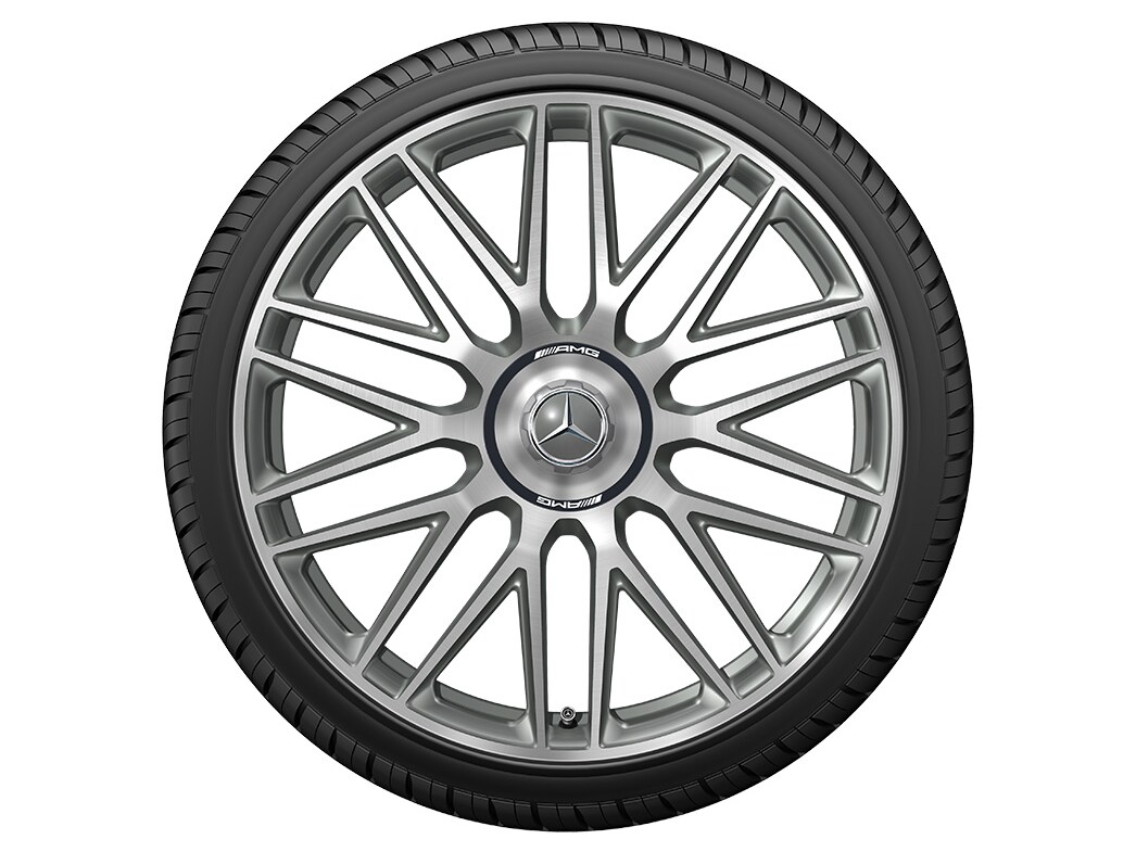 AMG21インチ アルミホイール(鍛造) (10スポーク ヒマラヤグレー)