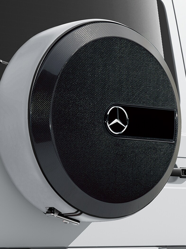 カーボン製 スペアタイヤカバー｜Mercedes-Benz Accessories