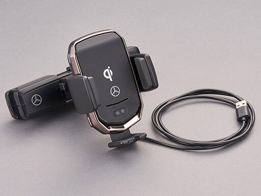 Qi規格対応 ワイヤレス充電機能付きスマートフォンホルダー