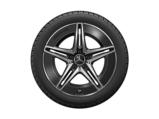 【数少ない黒】メルセデスベンツ　W257　CLSクラス純正　AMG5スポーク 数少ない黒】メルセデスベンツ W257 CLSクラス純正 AMG5スポーク
