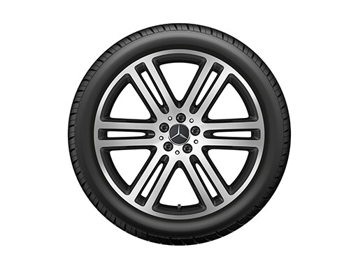 21インチホイール（6ツインスポーク）マットブラック/ハイシーン