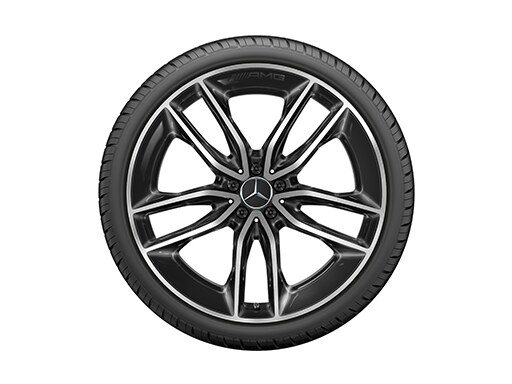 AMG22インチホイール（5ツインスポーク）ブラック/ハイシーン