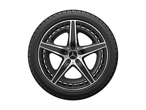 AMG20インチホイール（5ツインスポーク）マットブラック/ハイシーン
