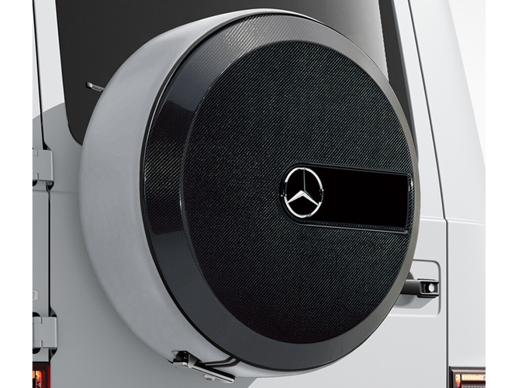 カーボン製 スペアタイヤカバー｜Mercedes-Benz Accessories