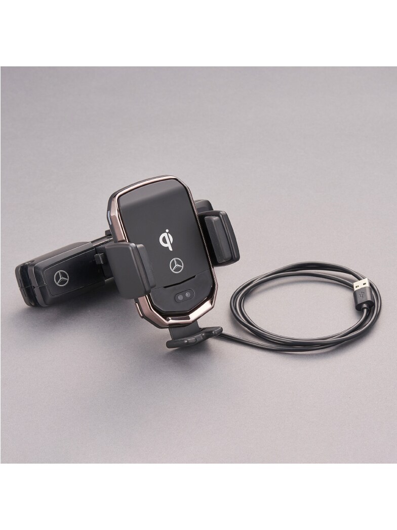 Qi規格対応 ワイヤレス充電機能付きスマートフォンホルダー