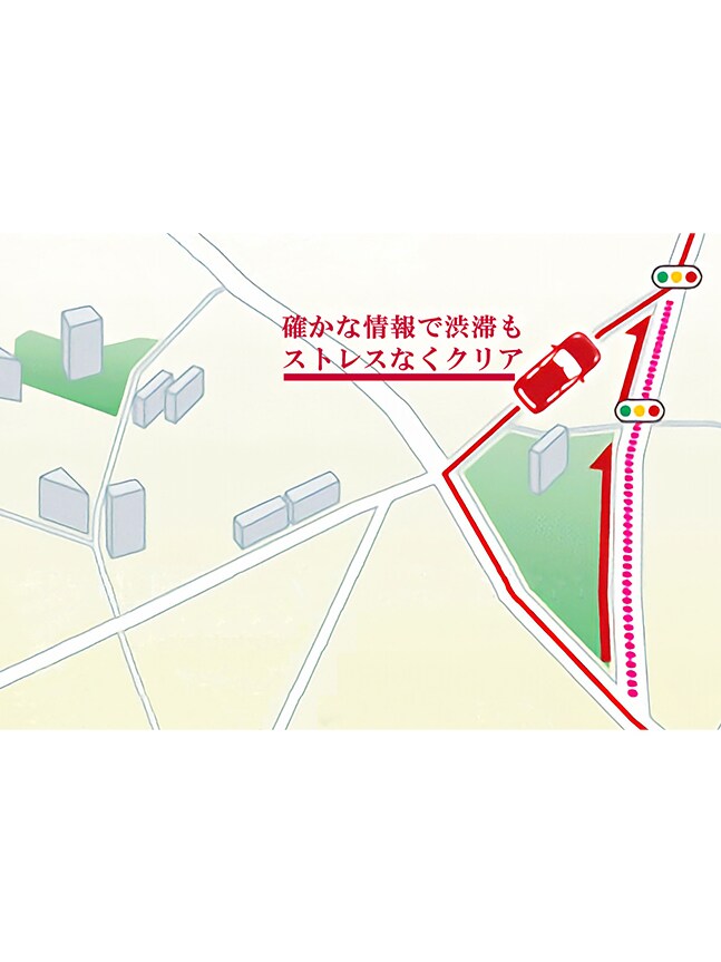 最新のVICS※情報に対応