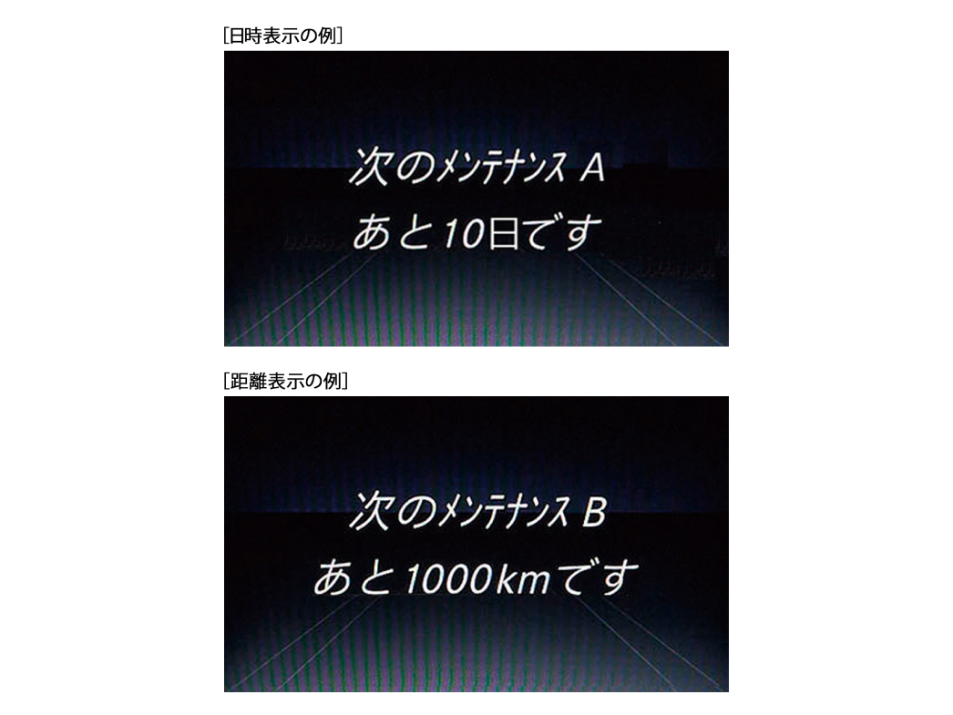 メンテナンスインジケーター メンテナンスインジケーター