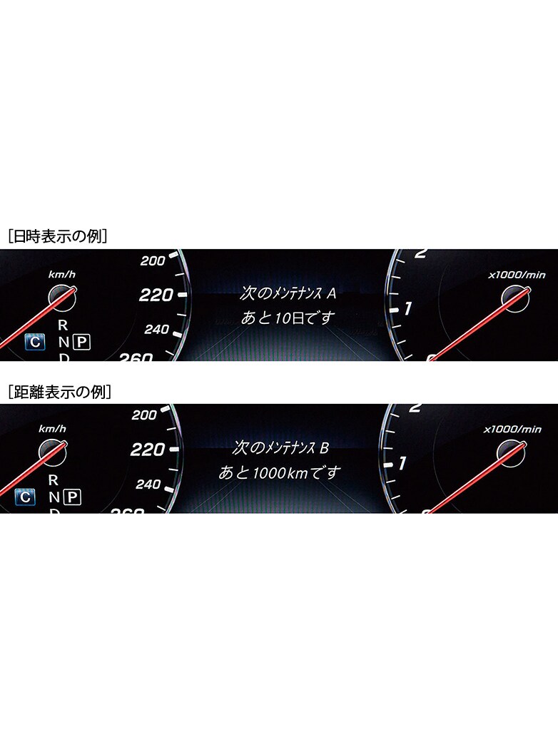 メンテナンスインジケーター