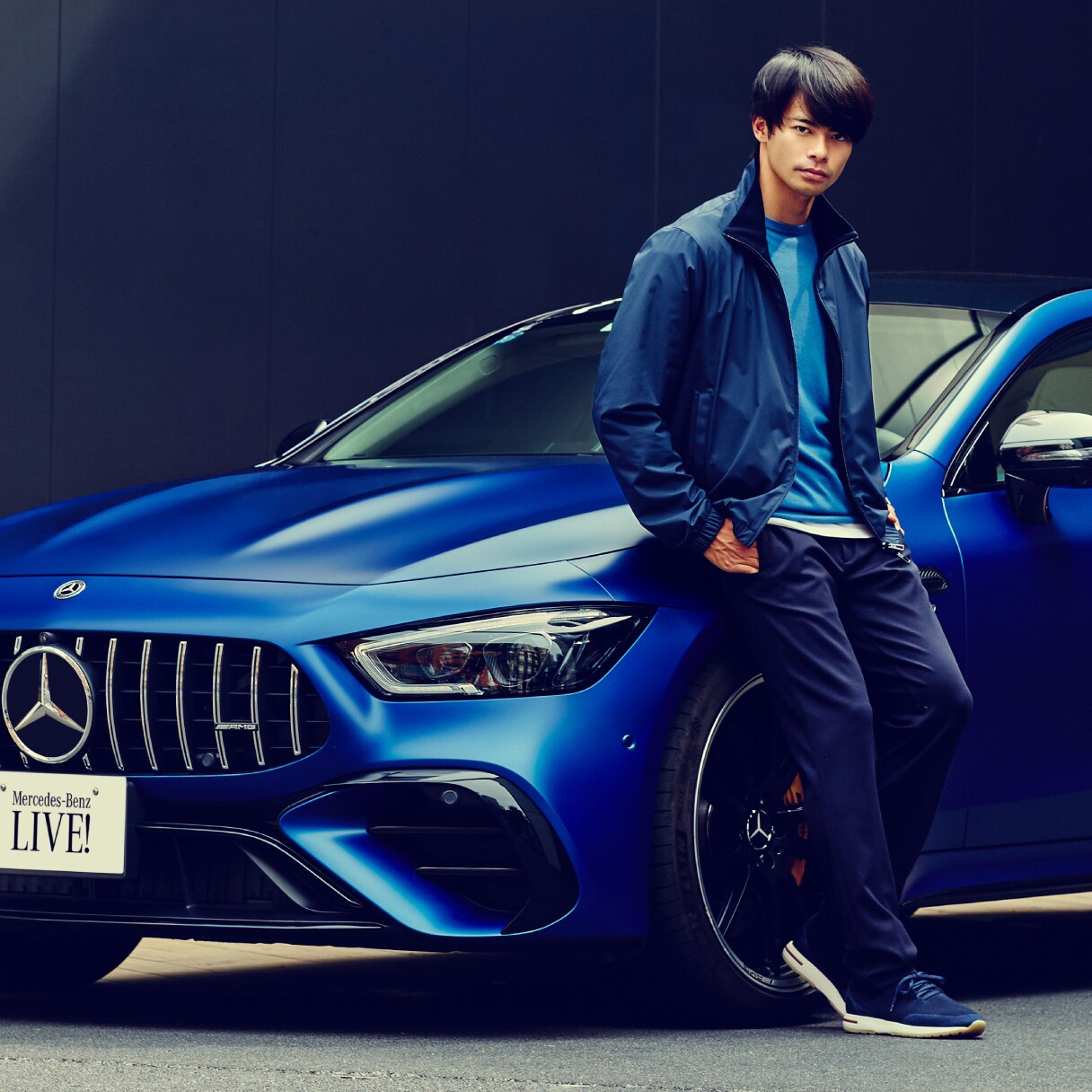 サッカー選手 三笘薫とGT 4-Door Coupéが共鳴。“無双の突破力”でさらなる次元へ