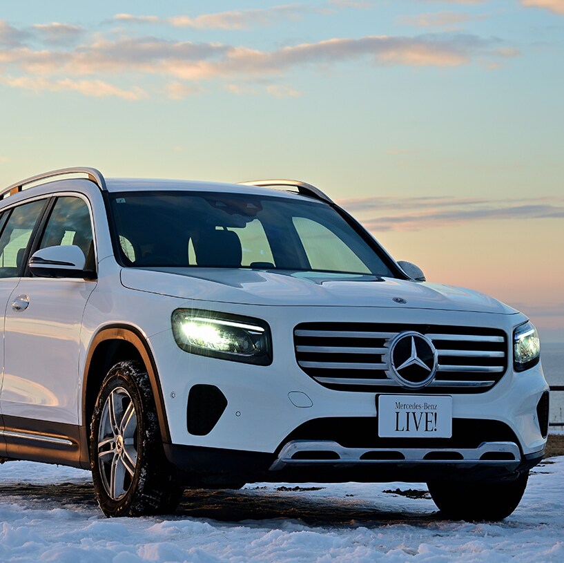GLB、GLCクーペで白銀に覆われた道東・知床の極限地を行く｜Mercedes 