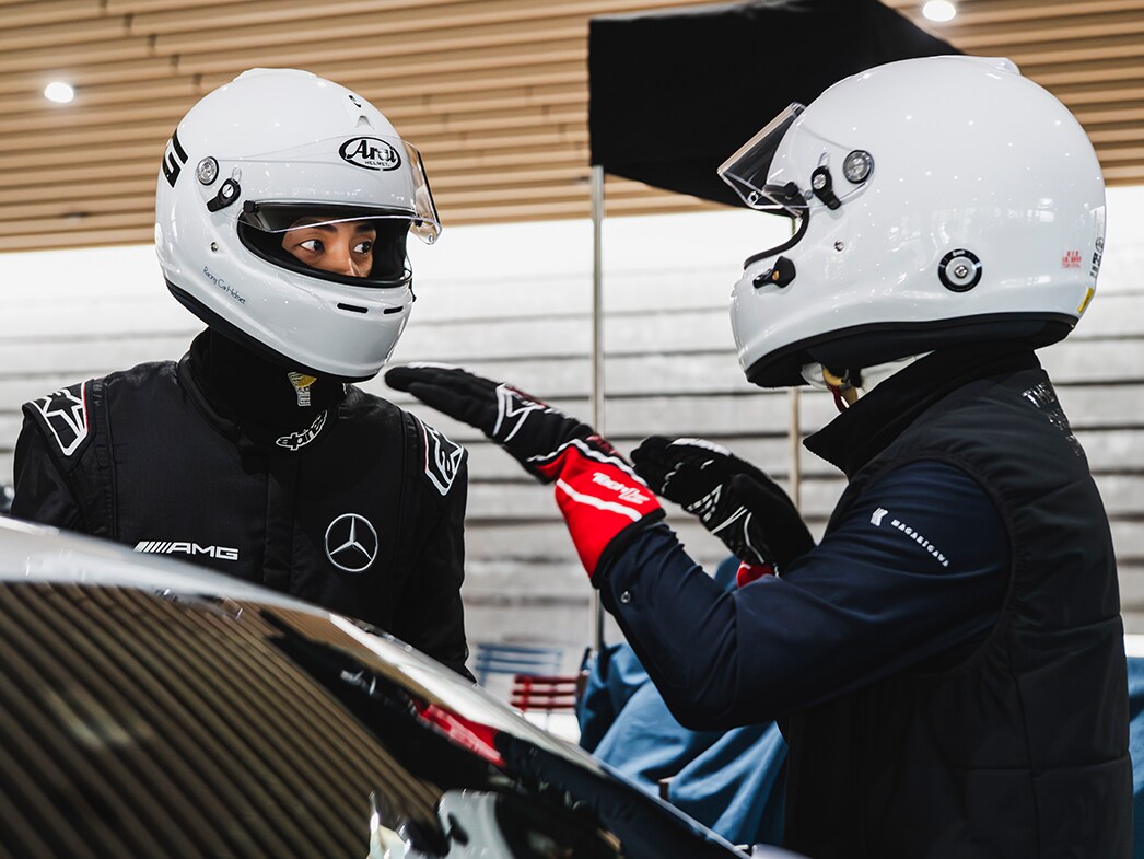 テクニカルなコースに挑戦