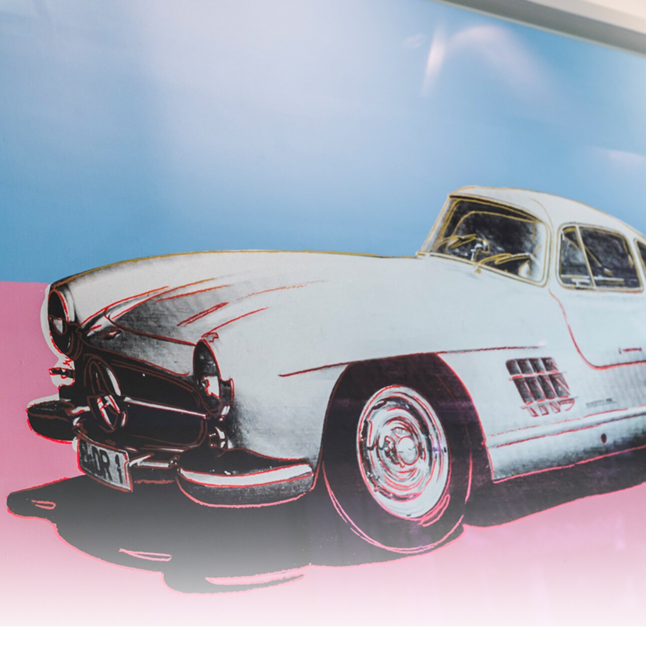 ポップアートの巨匠アンディ・ウォーホルが描いたメルセデス・ベンツ──Mercedes-Benz STUDIO TOKYOで特別展示