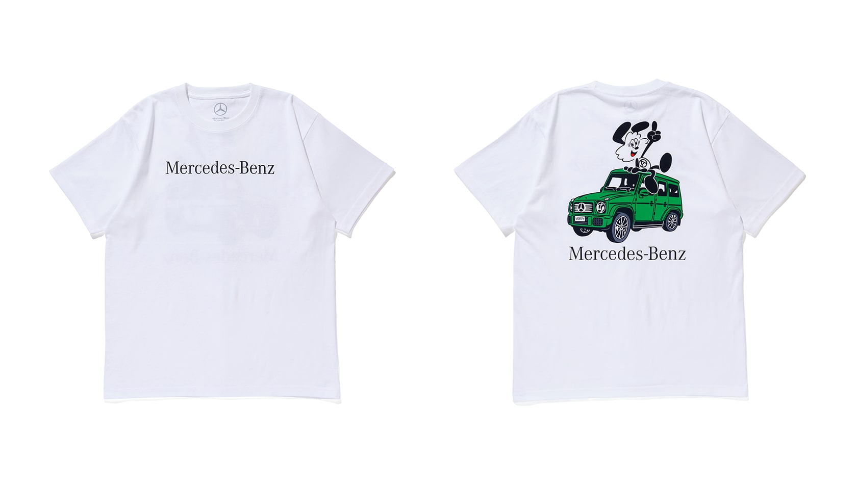 VERDY meets Mercedes-Benz STUDIO TOKYO」カプセルコレクション第一弾