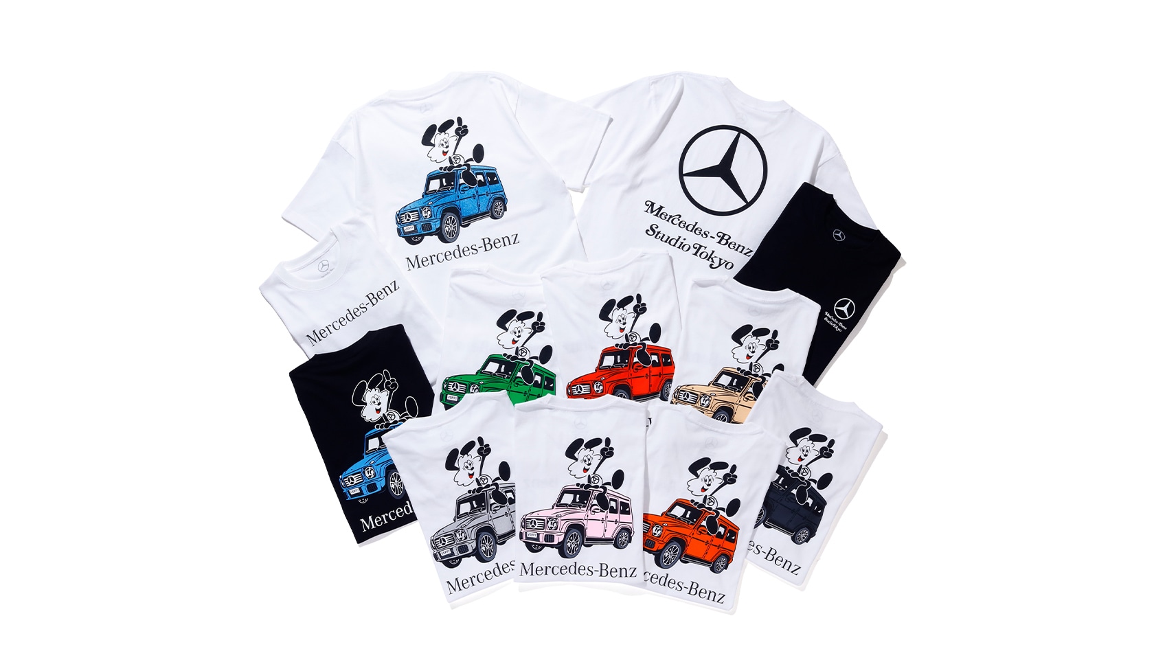 VERDY meets Mercedes-Benz STUDIO TOKYO」カプセルコレクション第一弾