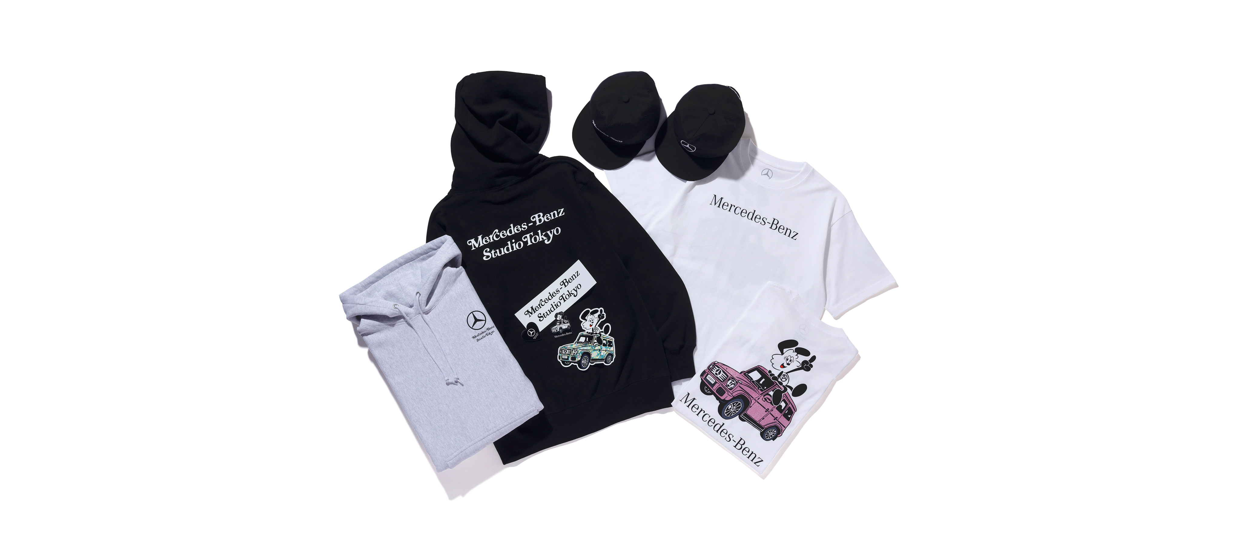 「VERDY meets Mercedes-Benz STUDIO TOKYO」カプセルコレクション第2弾 「VERDY meets Mercedes-Benz STUDIO TOKYO」カプセルコレクション第2弾