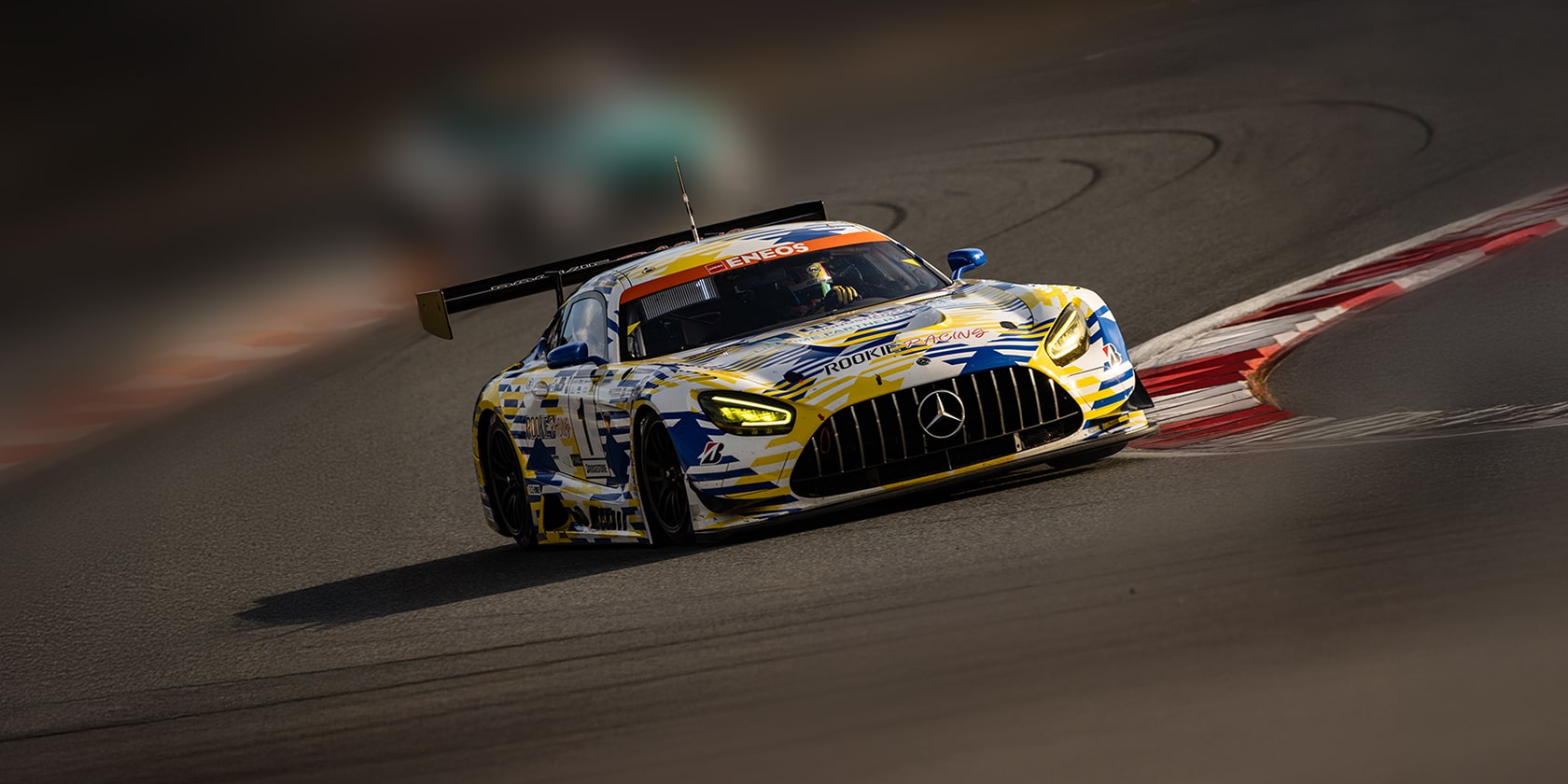 終了】SUPER 耐久シリーズ中升 ROOKIE AMG GT3 展示中