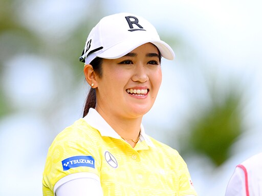 ゴルフ 非売品 金澤志奈 直筆サイン入り ピンフラッグ