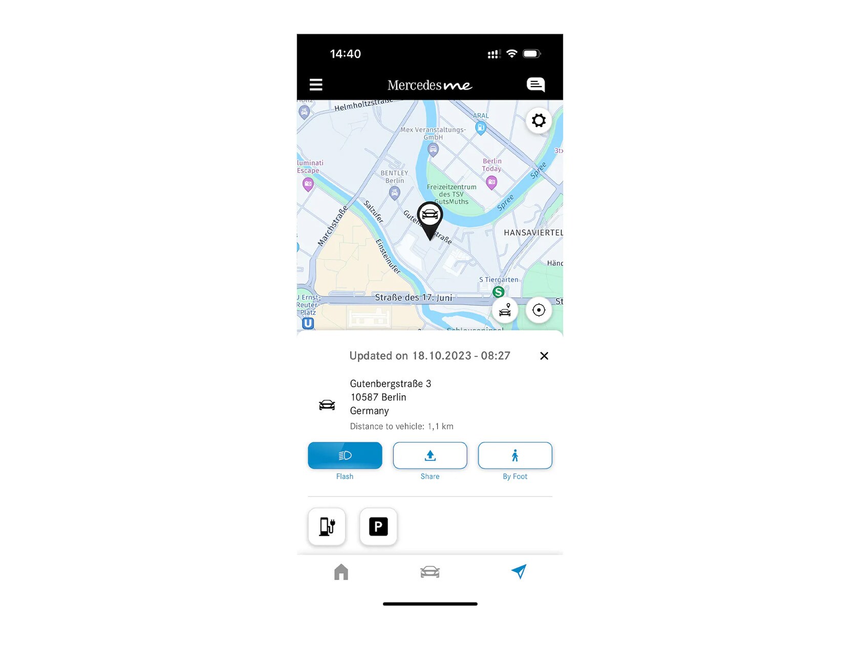 リモート車両ファインダー