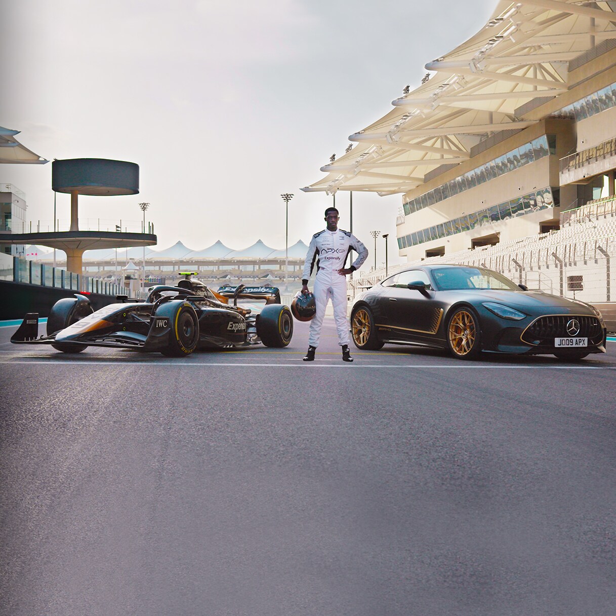  Mercedes-AMGが制作チームをサポートした映画『F1®／エフワン』