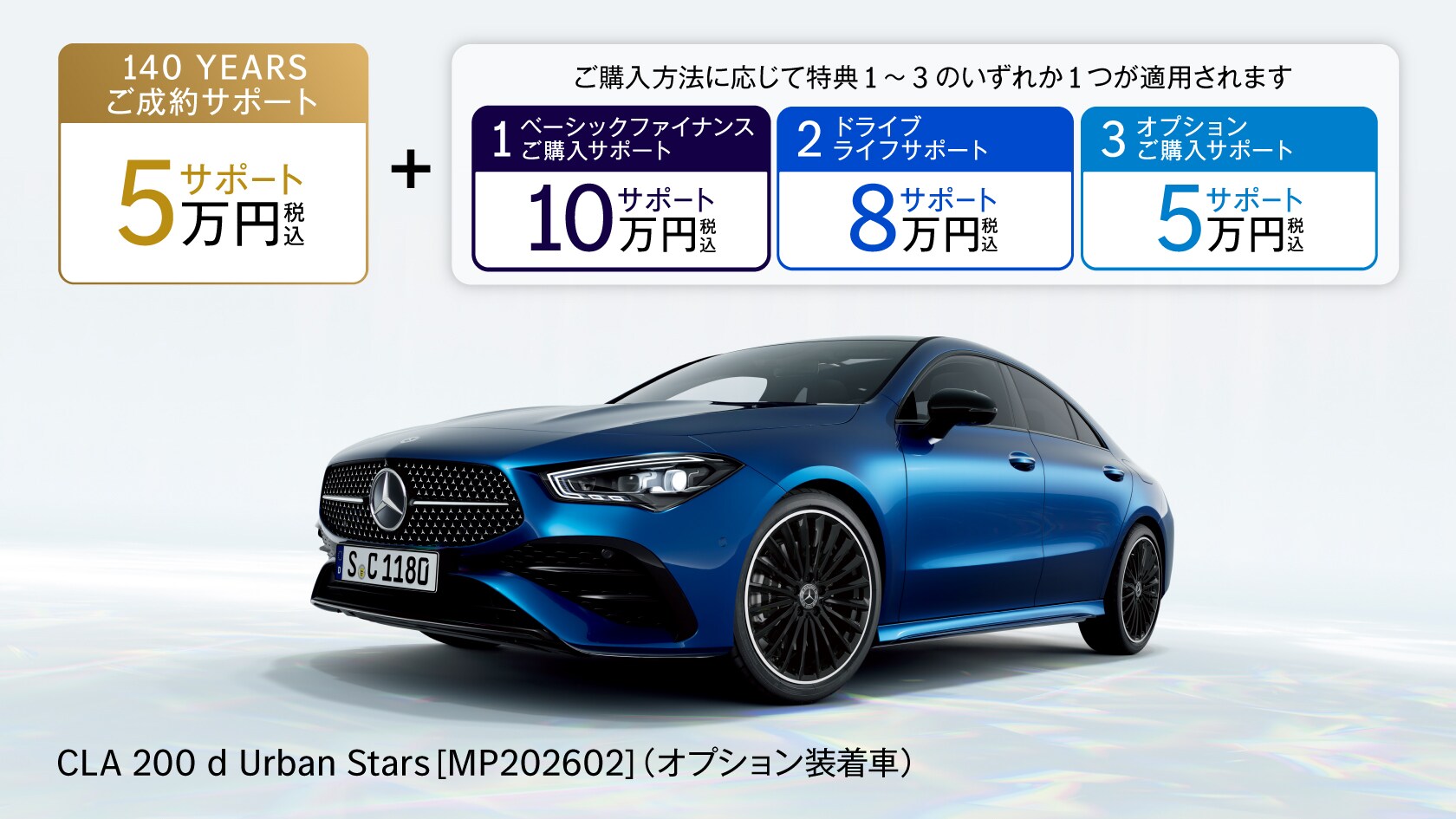 新車ご購入サポート