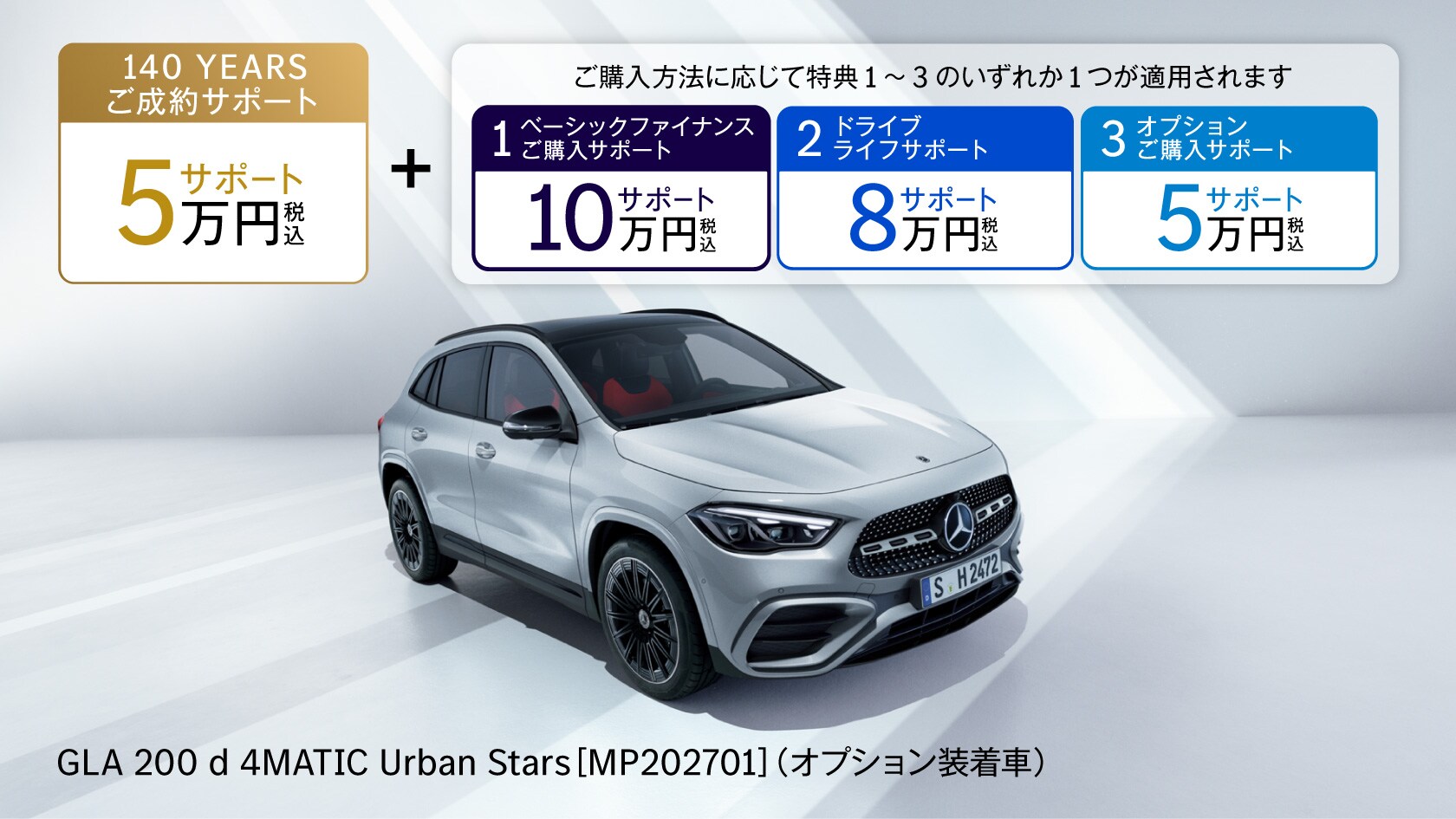 新車ご購入サポート
