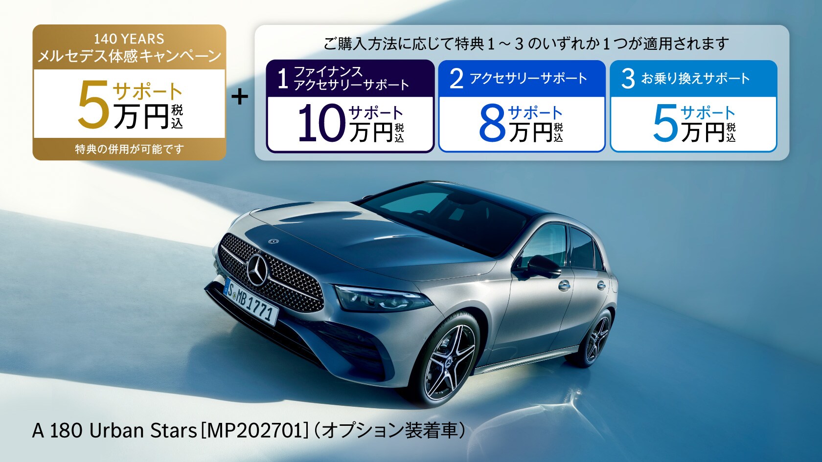 新車ご購入サポート